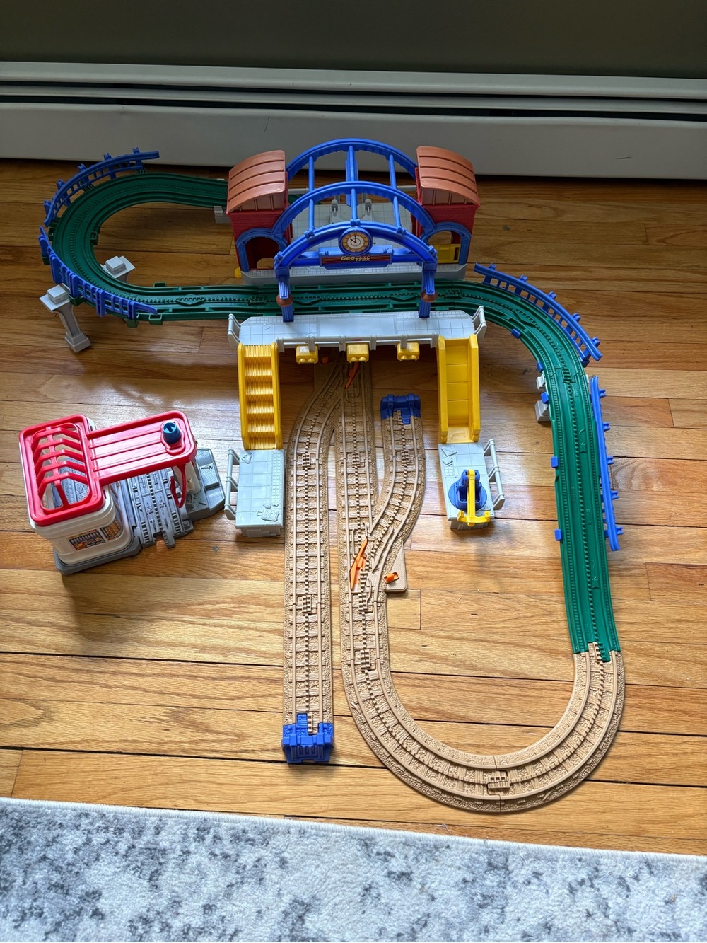 Mattel Geo Track Train Station Playset